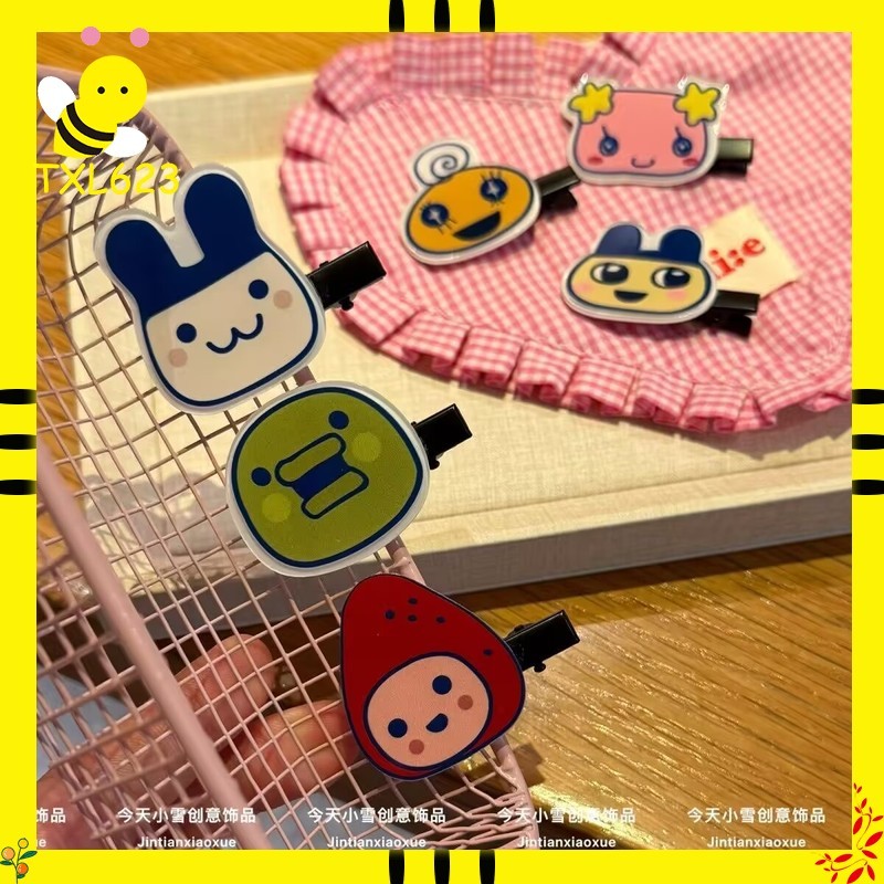 Hair Bundles - Tamagotchi Series Hairpin Cartoon Duckbill Clip