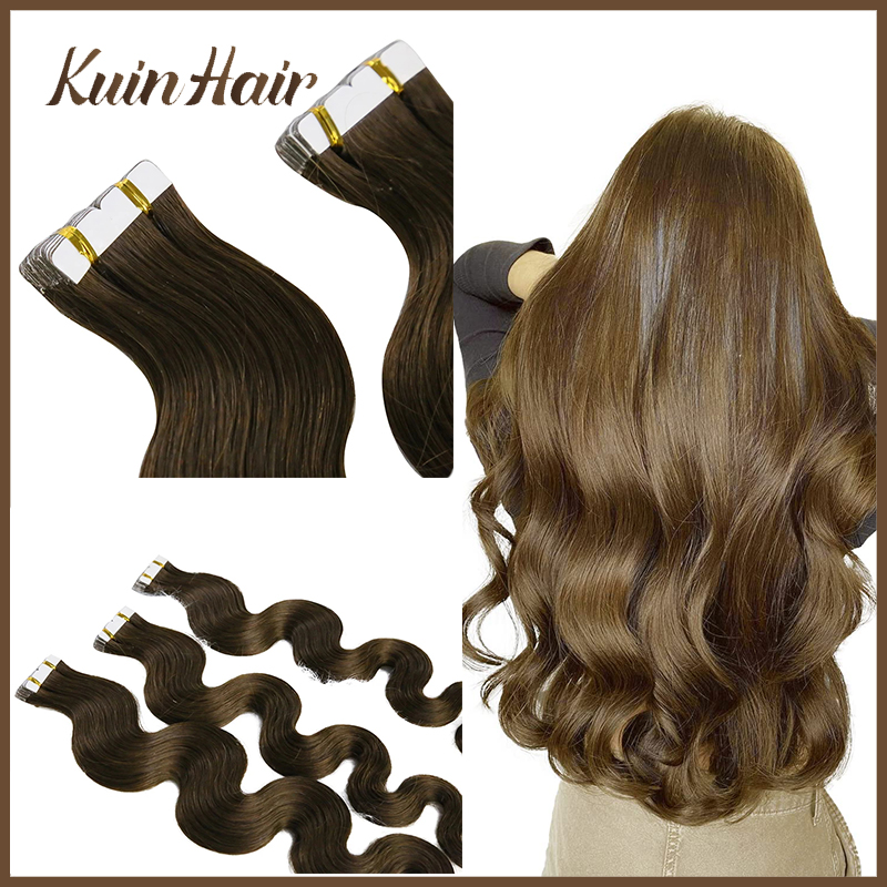 Invisible Tape In Extensions Real Hair - Tape in Human Hair Extensions Body