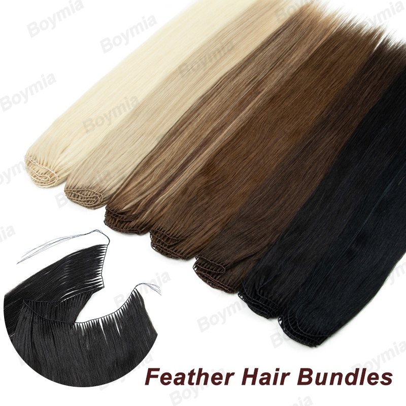 Invisible Tape In Extensions Real Hair - Feather Hair Extensions Natural Human Hair