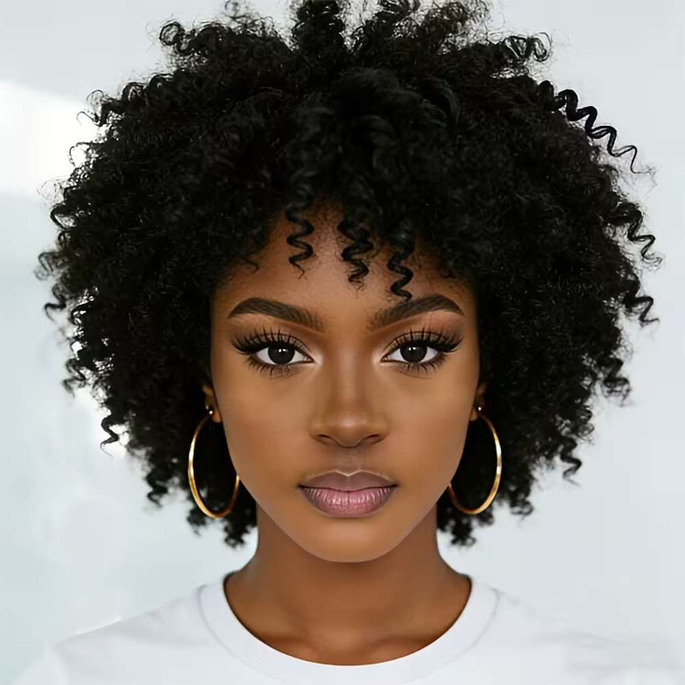 Short Pixie Cut Wig Human Hair Cheap - Human Hair Bob Wigs Short Kinky