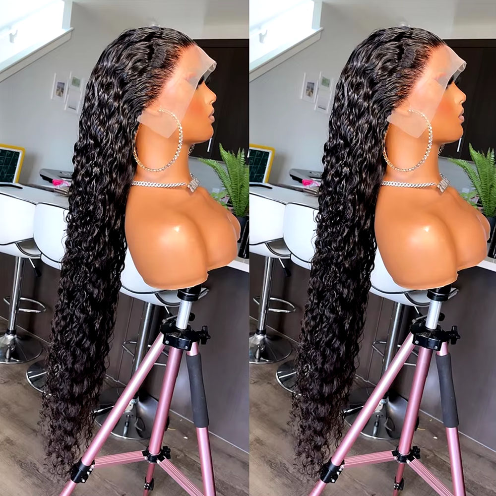 Human Hair Wigs - 42 Inch Brazilian Virgin Human Hair