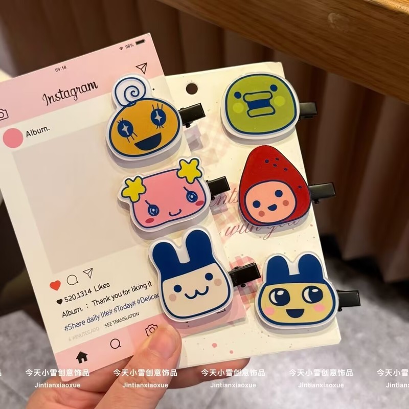 Tamagotchi Series Hairpin Cart - Hair Bundles 评论和价格