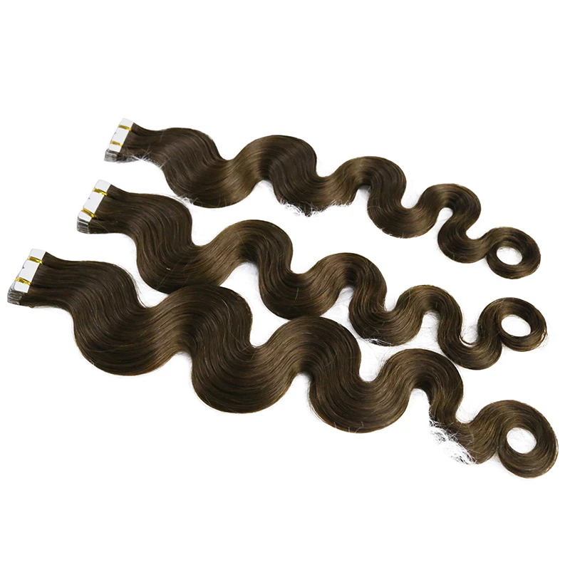 Tape in Human Hair Extensions  - Invisible Tape In Extensions Real Hair 评论和价格