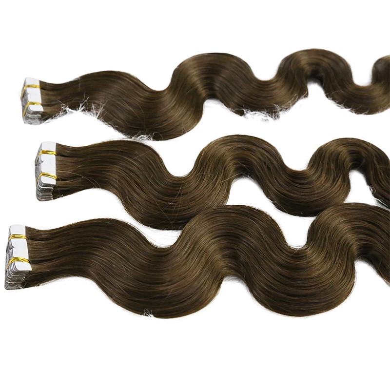 Tape in Human Hair Extensions  - Invisible Tape In Extensions Real Hair 评论和价格