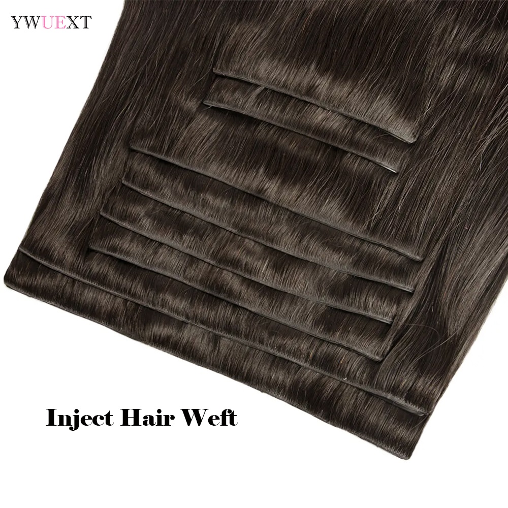Invisible Clip in Hair Extensi - Seamless Clip In Hair Extensions Human Hair 评论和价格