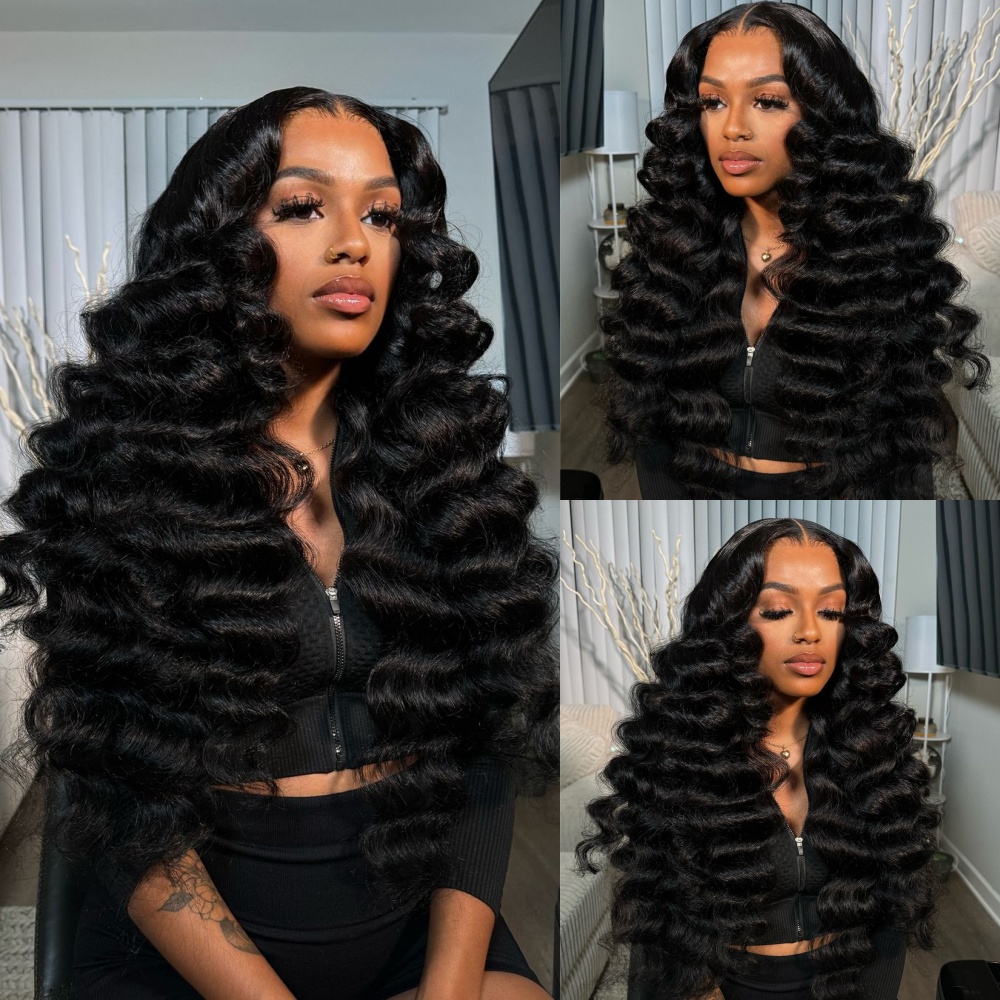Loose Deep Wave Bundles With C - Deep Wave 3 Bundles With Closure 评论和价格