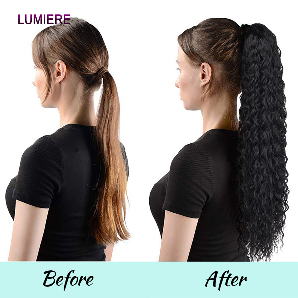 Afro Kinky Deep Water Curly Wa - Seamless Clip In Hair Extensions Human Hair 评论和价格
