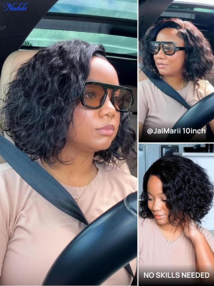 Nadula 13x4 Lace Frontal BOB W - Pre Parted 13X4 Lace Front Bob Wig 评论和价格