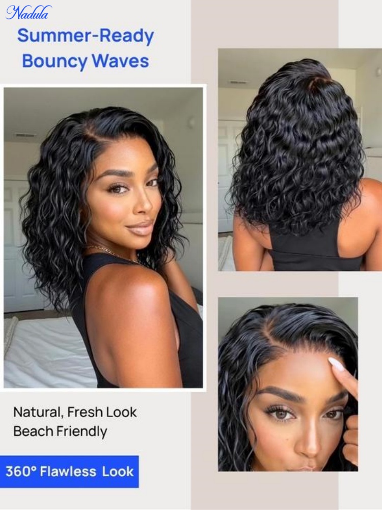 Nadula 13x4 Lace Frontal BOB W - Pre Parted 13X4 Lace Front Bob Wig 评论和价格