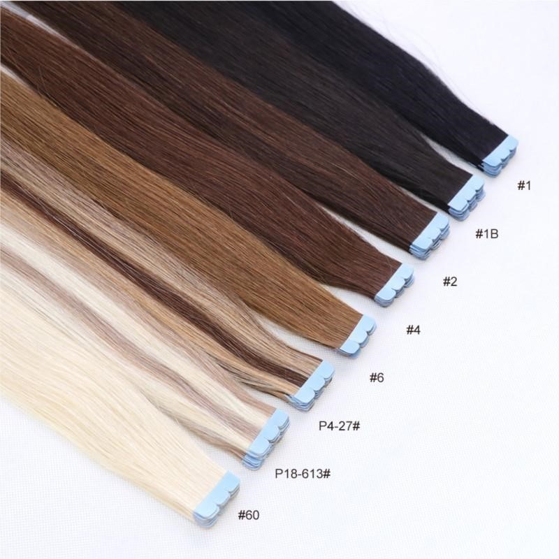 Mini Tape Hair Extensions Huma - Invisible Tape In Extensions Real Hair 评论和价格