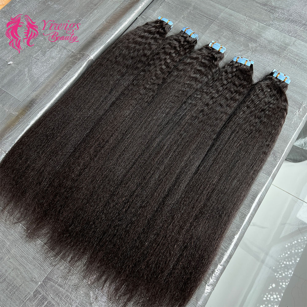 Straight Tape In Hair Extensio - Invisible Tape In Extensions Real Hair 评论和价格