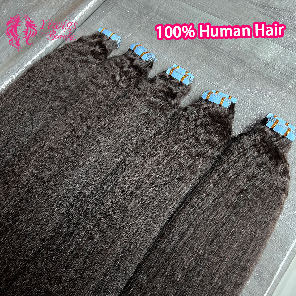 Straight Tape In Hair Extensio - Invisible Tape In Extensions Real Hair 评论和价格