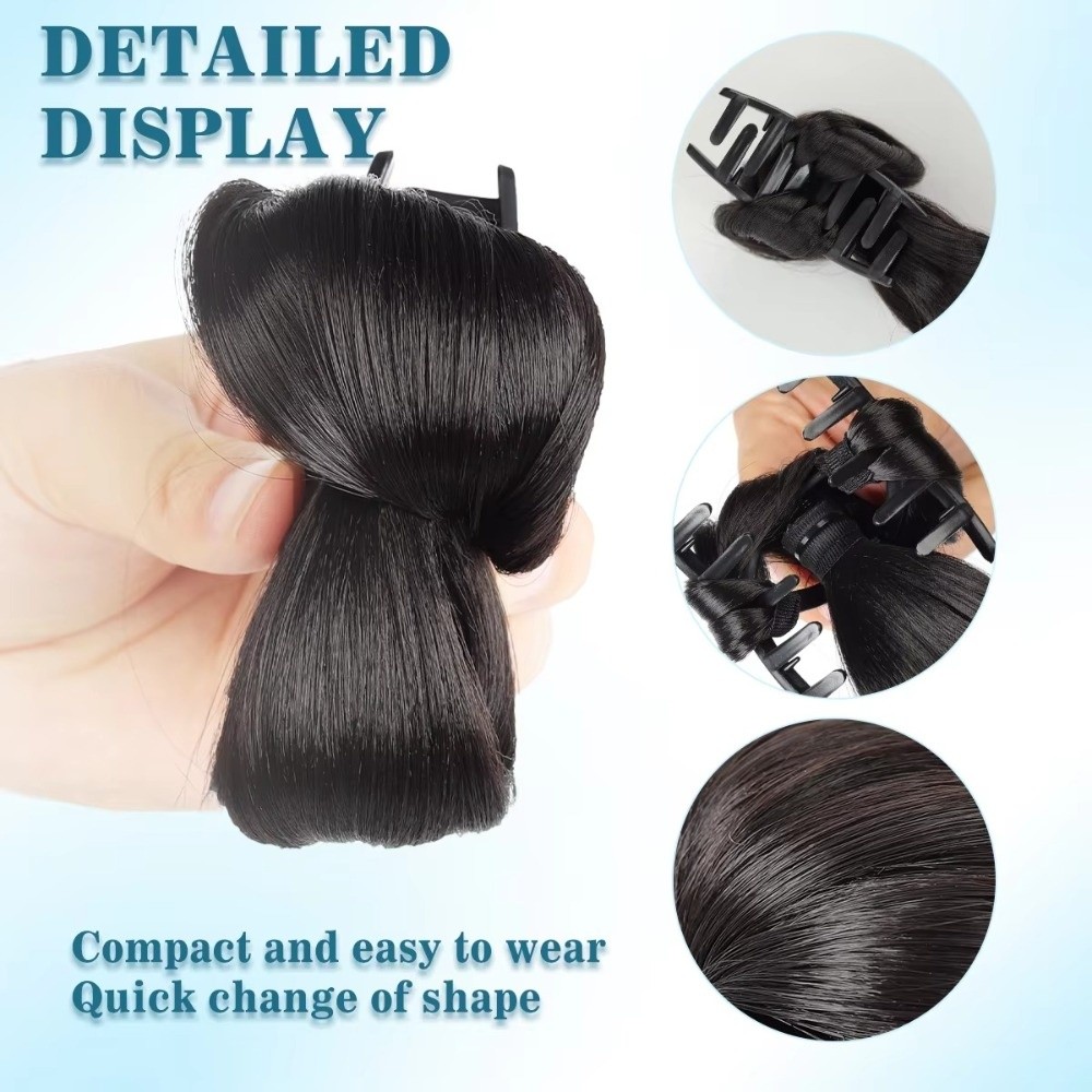 Naturally Synthetic Hair Bun W - Claw Clip Messy Bun Hair Piece 评论和价格