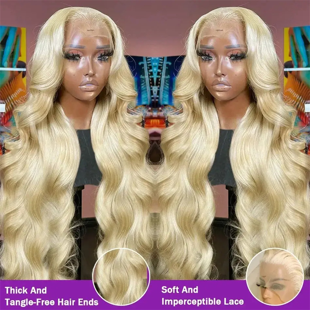 Finros Body Wave 13x6 HD Trans - 613 Blonde Body Wave Lace Front Wig 评论和价格