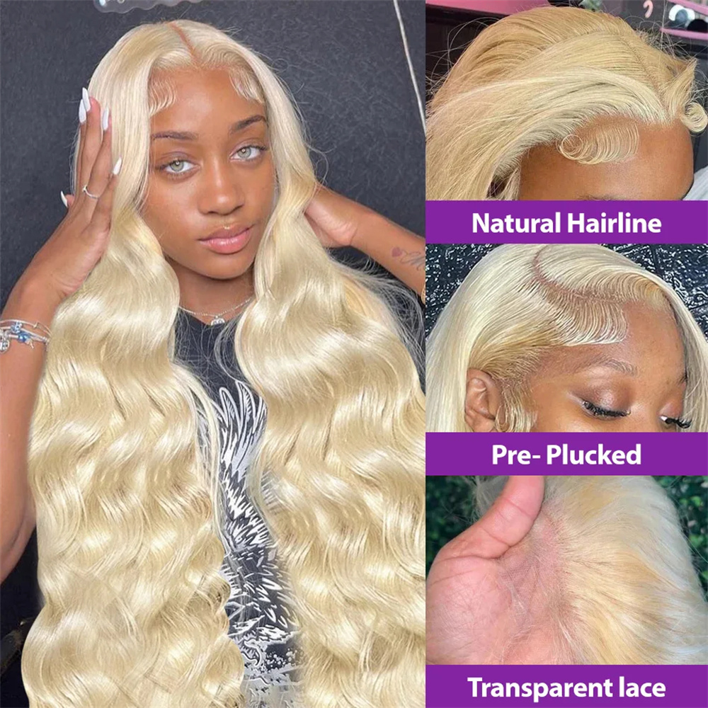 Finros Body Wave 13x6 HD Trans - 613 Blonde Body Wave Lace Front Wig 评论和价格