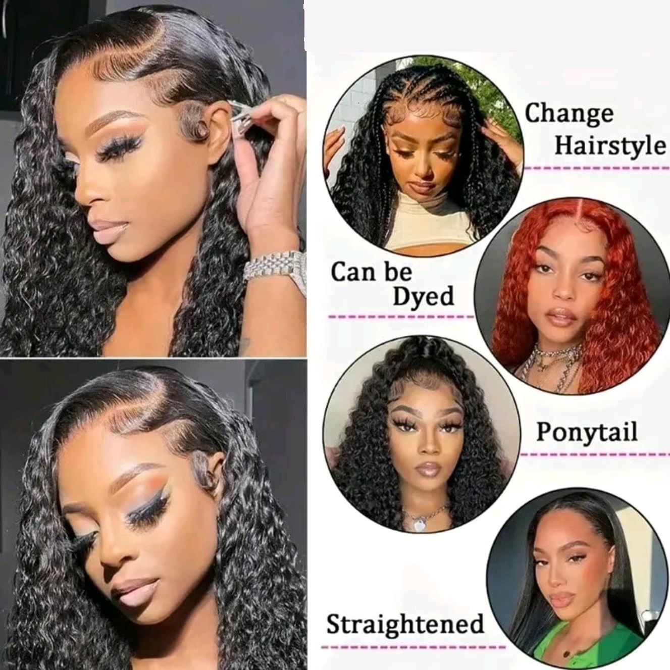 200 Density 13x4 13x6 HD Trans - Hair Bundles 评论和价格