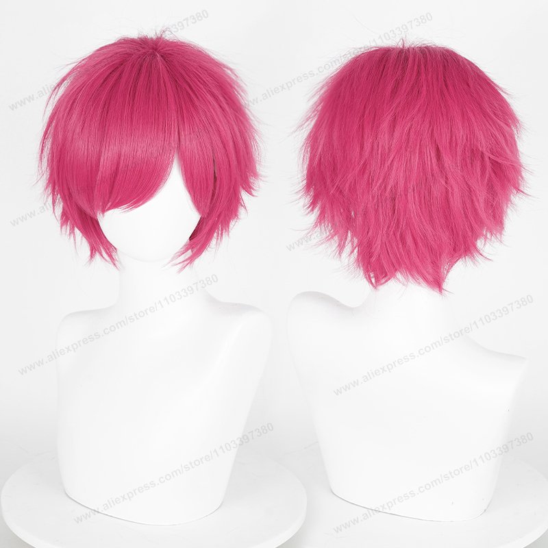 Anime 30cm Short Straight Cosp - Synthetic Braided Wigs For Black Women 评论和价格
