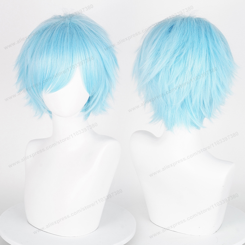Anime 30cm Short Straight Cosp - Synthetic Braided Wigs For Black Women 评论和价格