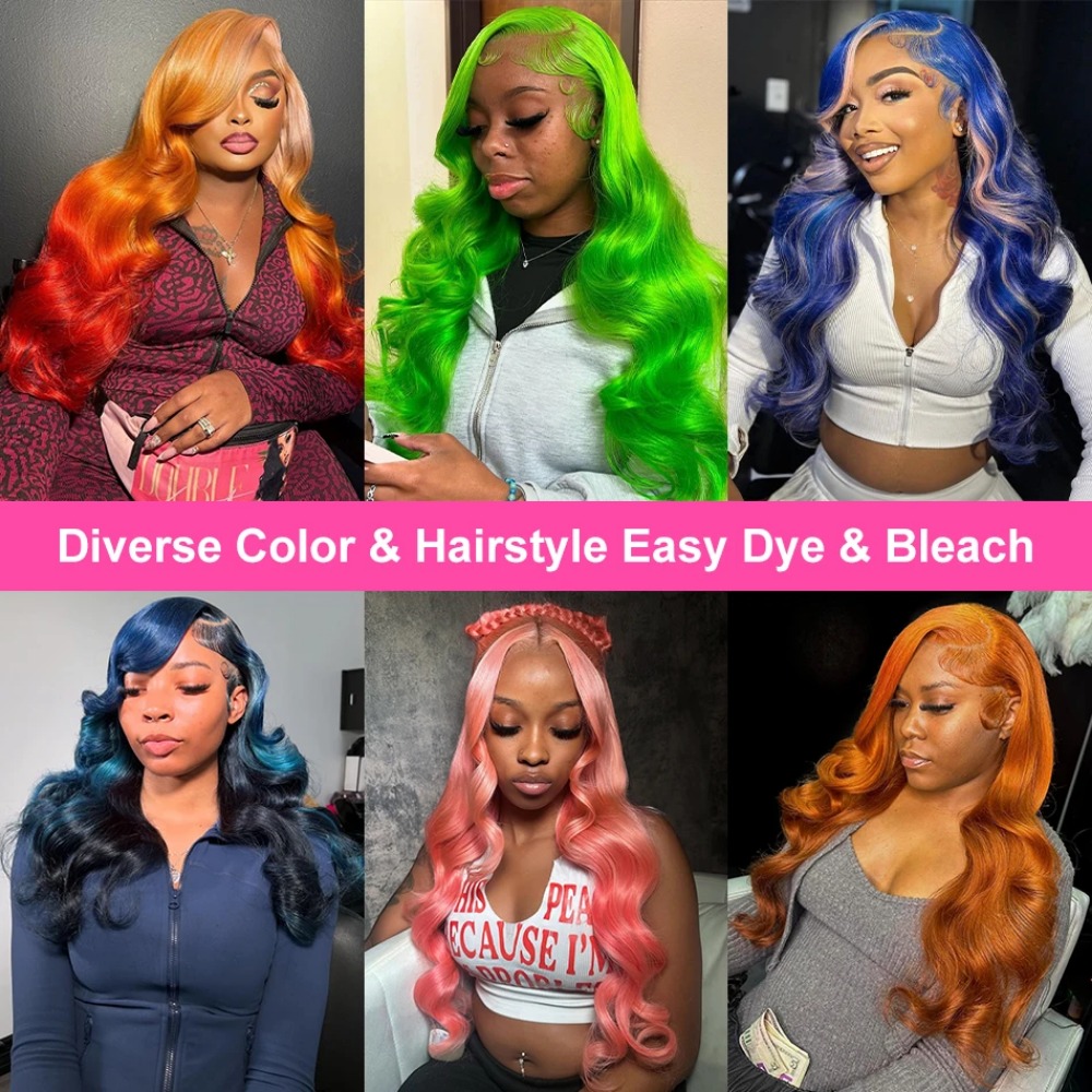 40 Inch 613 Honey Blonde Body  - 613 Blonde Body Wave Lace Front Wig 评论和价格