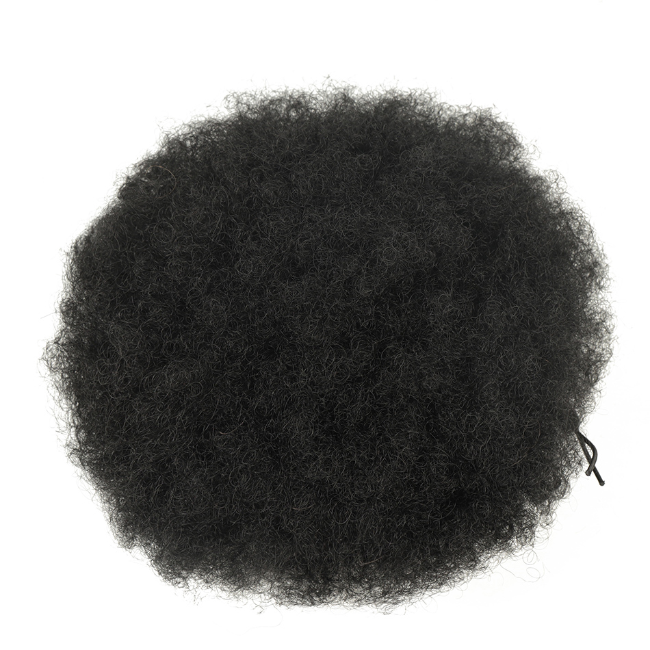 Afro Puff Drawstring Ponytail  - Drawstring Afro Curly Puff Ponytail 评论和价格