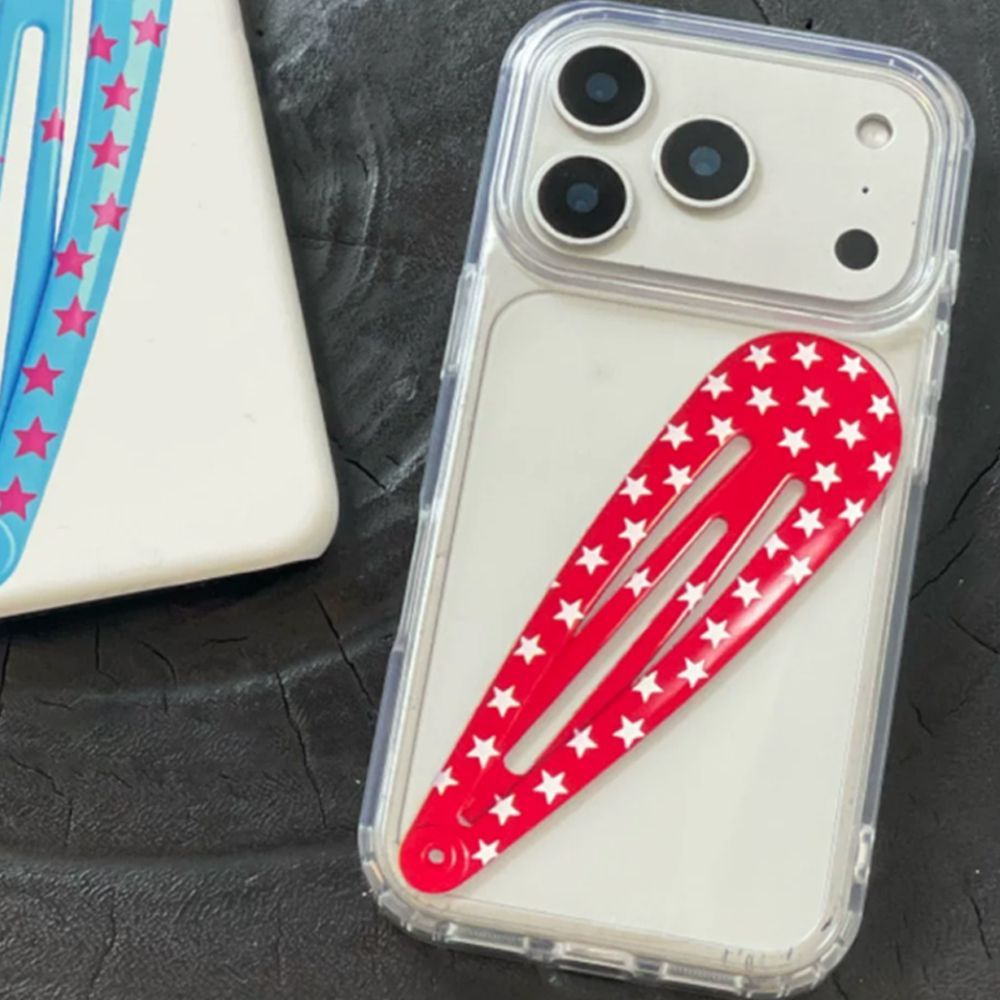 American Style Red Polka Dot H - Hair Clips 评论和价格
