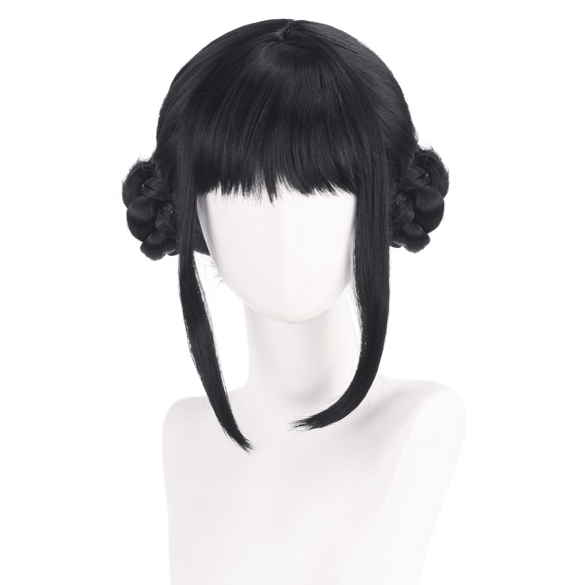 Zoey Cosplay Wig 33cm Black Ha - Synthetic Braided Wigs For Black Women 评论和价格
