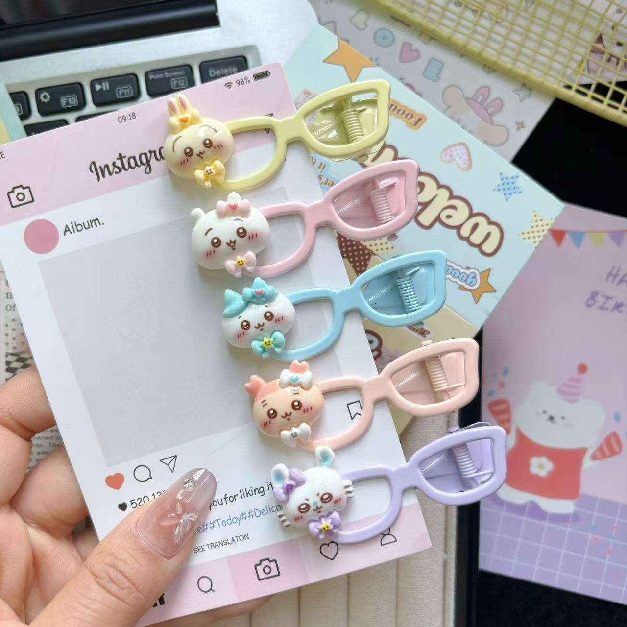 Ji Yi Ka Wa Cartoon Cute Littl - Hair Bundles 评论和价格