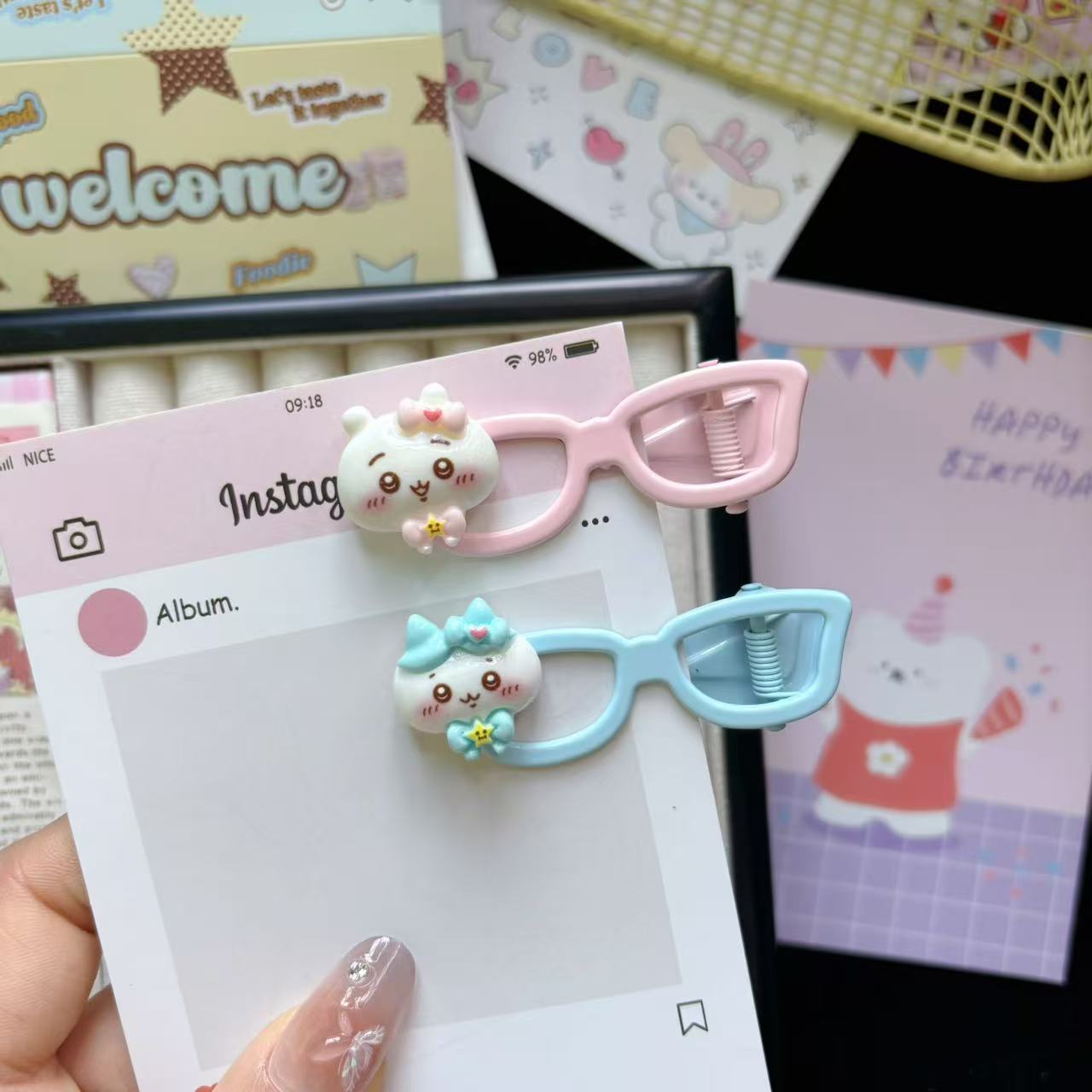 Ji Yi Ka Wa Cartoon Cute Littl - Hair Bundles 评论和价格