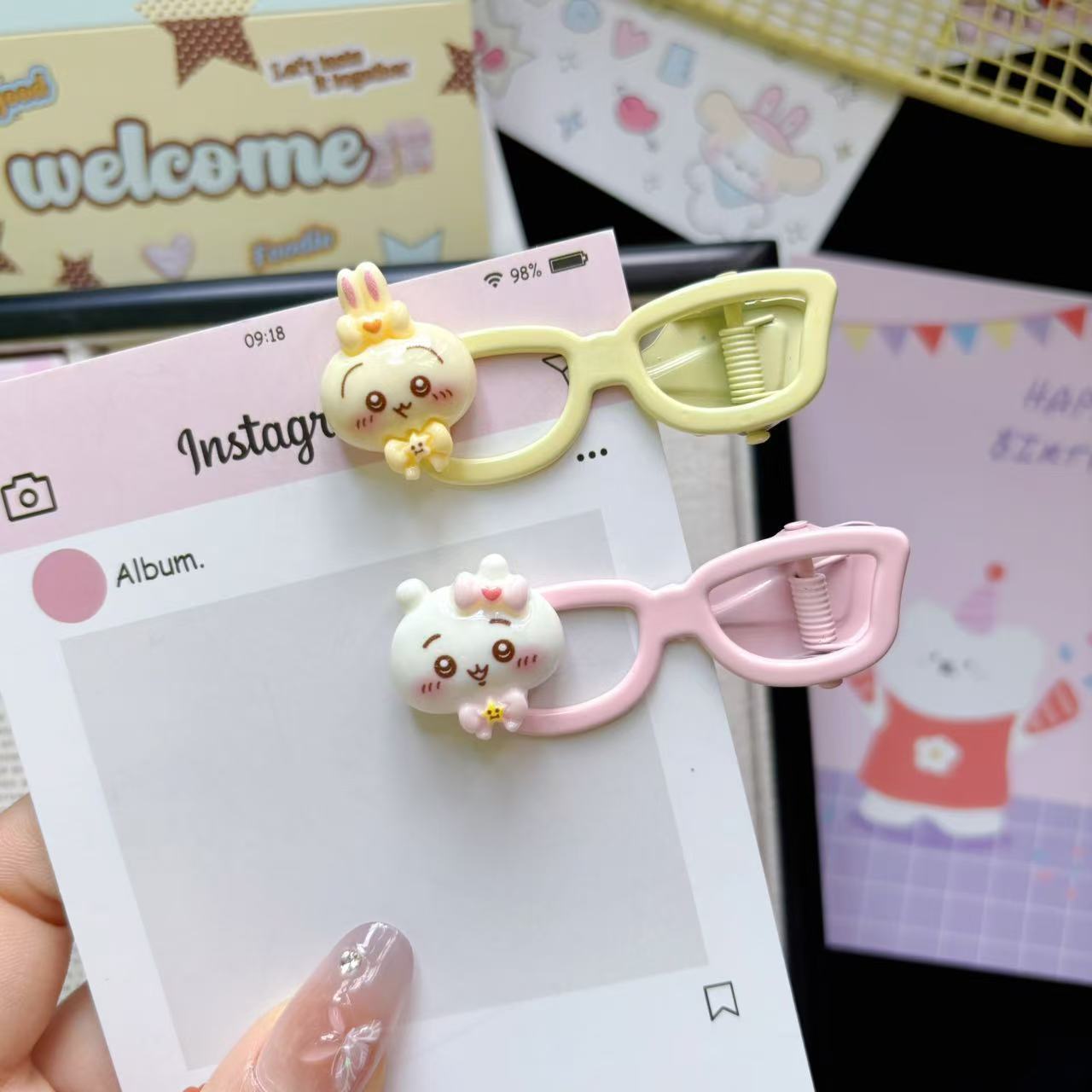 Ji Yi Ka Wa Cartoon Cute Littl - Hair Bundles 评论和价格
