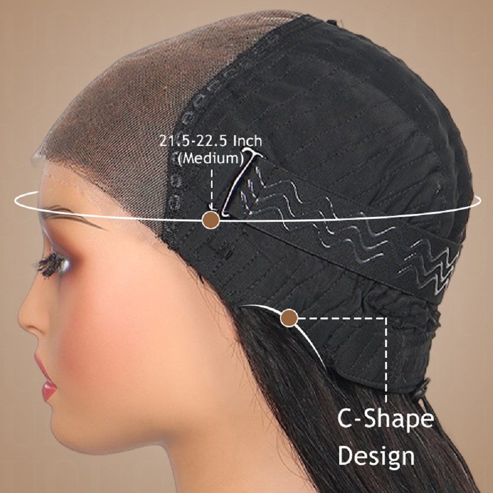 7x5 Straight Lace Wigs 32 inch - Glueless Wear And Go Human Hair Wig 评论和价格
