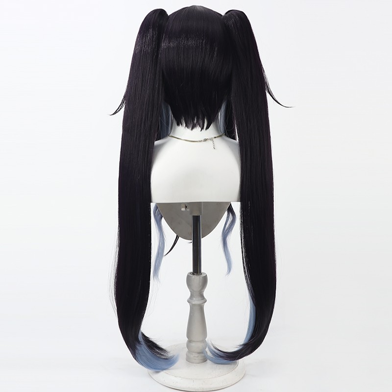 Aikiyo Fuuka Cosplay Wig Blue  - Synthetic Wigs 评论和价格