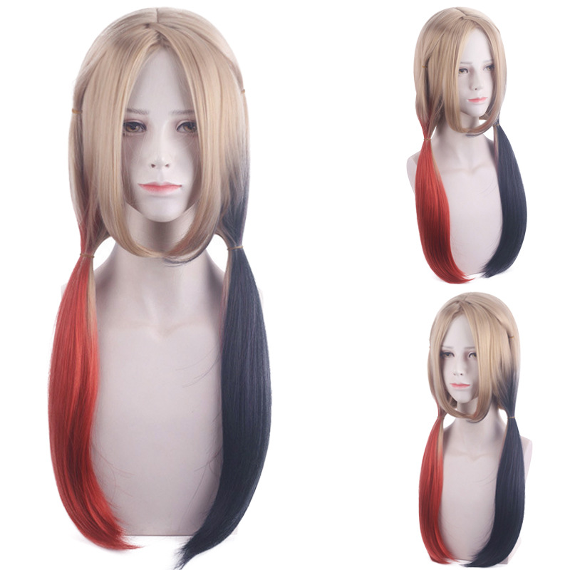 Women Quinn Cosplay Wig Harley - Synthetic Braided Wigs For Black Women 评论和价格