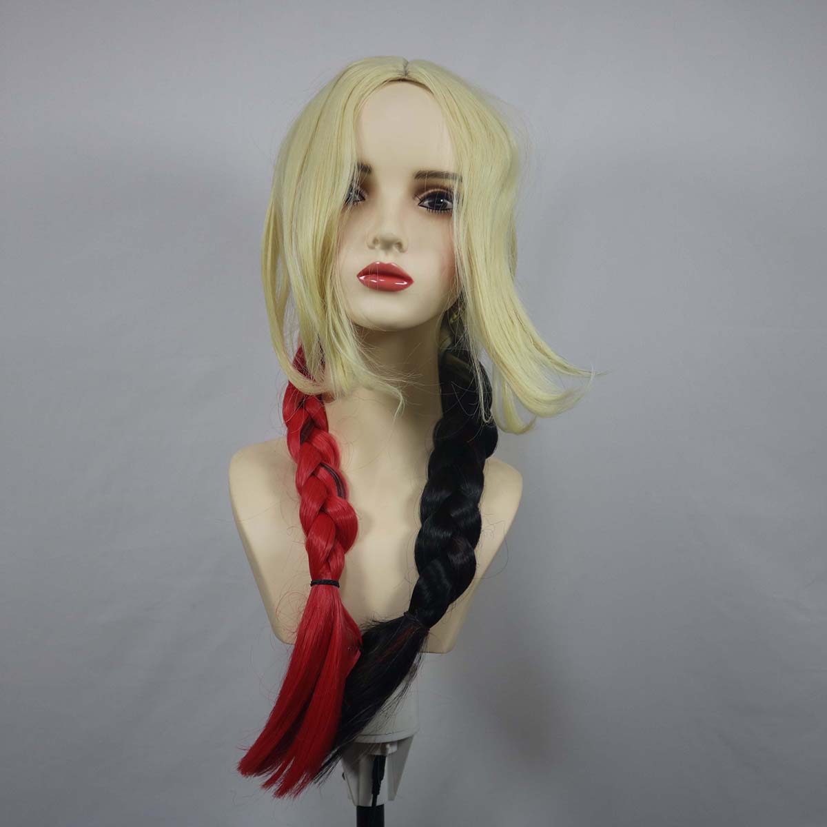 Women Quinn Cosplay Wig Harley - Synthetic Braided Wigs For Black Women 评论和价格