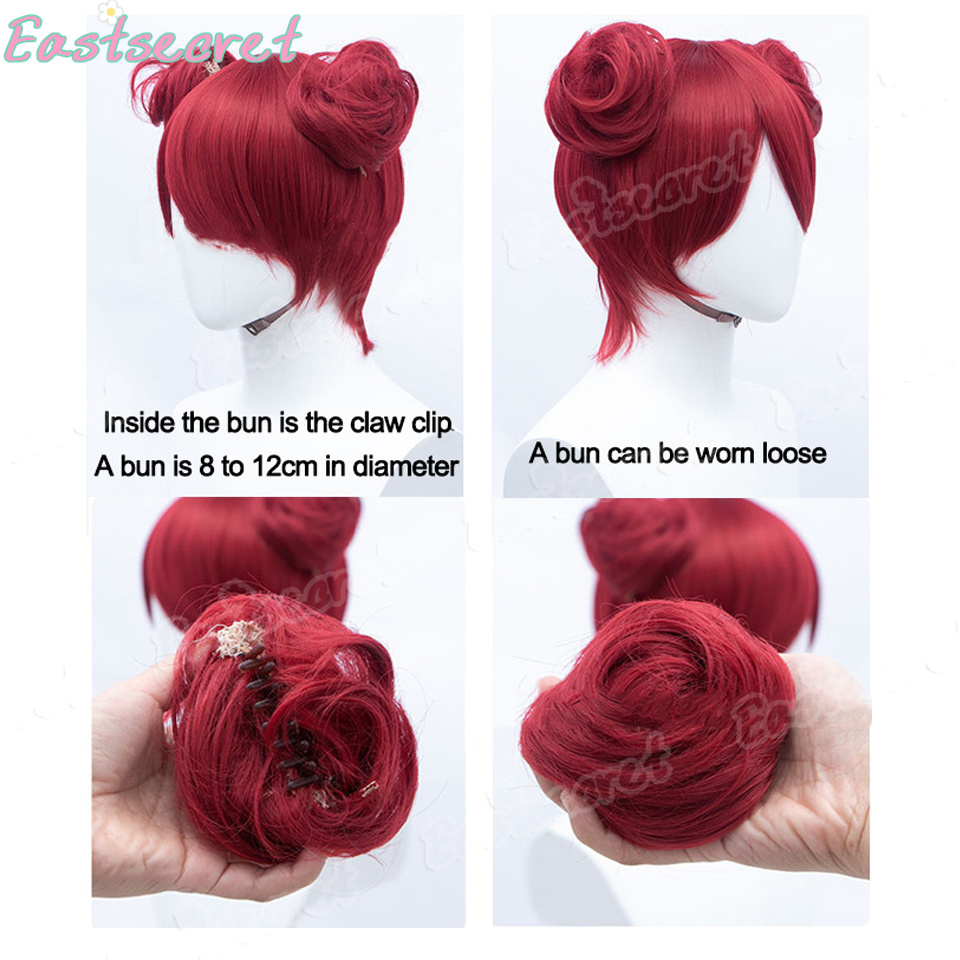 EAST Women's Hair Buns Synthet - Claw Clip Messy Bun Hair Piece 评论和价格