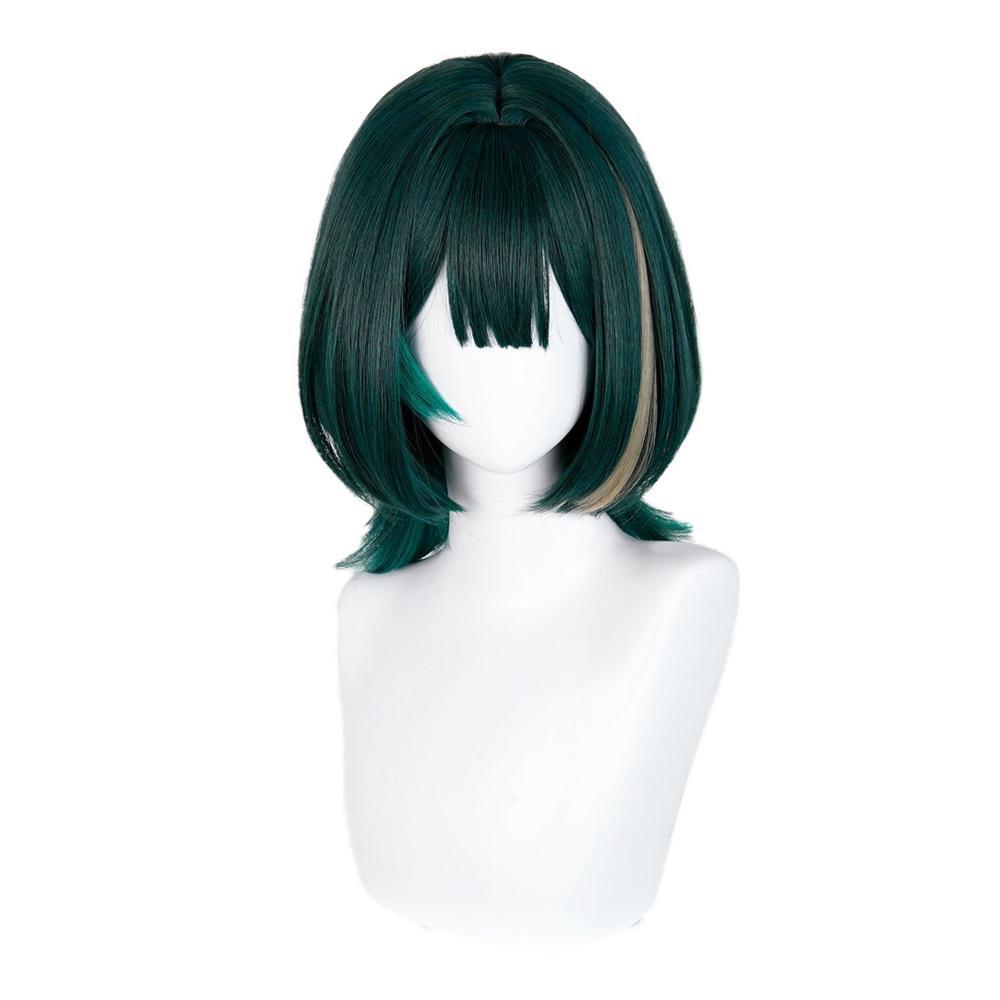 Anime Nefer Cosplay Wig Green  - Synthetic Wigs 评论和价格