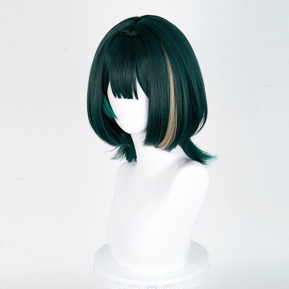 Anime Nefer Cosplay Wig Green  - Synthetic Wigs 评论和价格