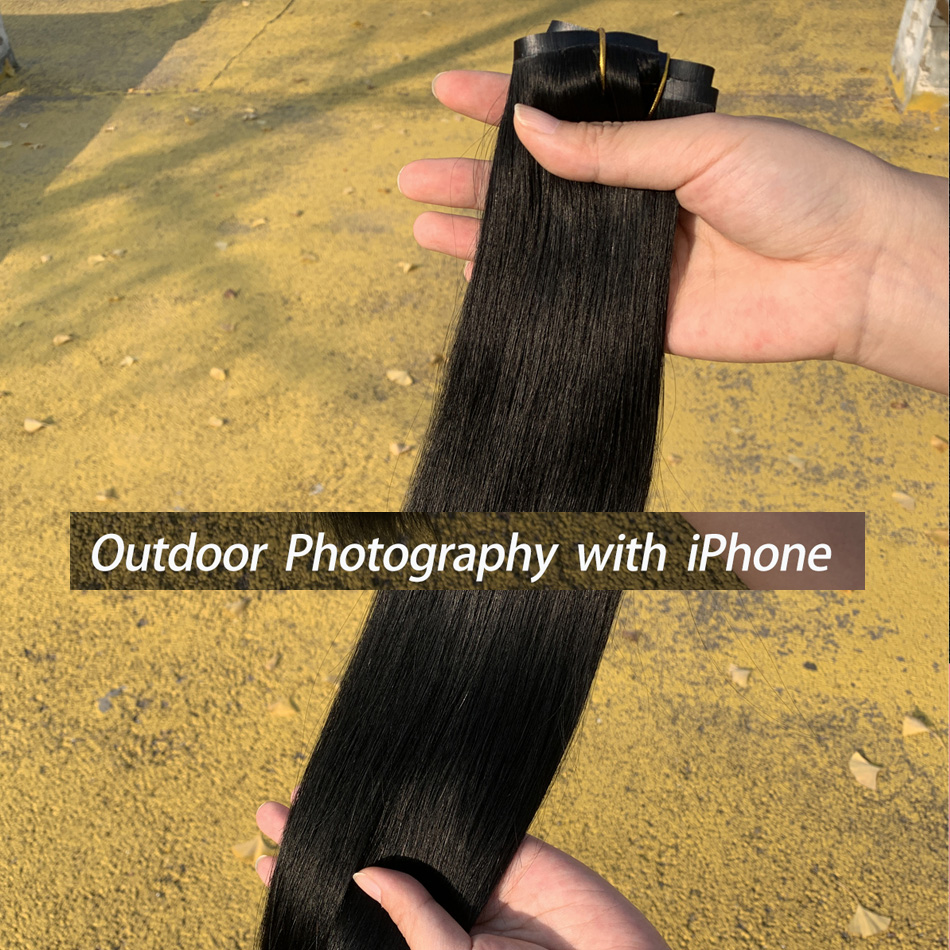 Seamless Clip in Hair Extensio - Seamless Clip In Hair Extensions Human Hair 评论和价格