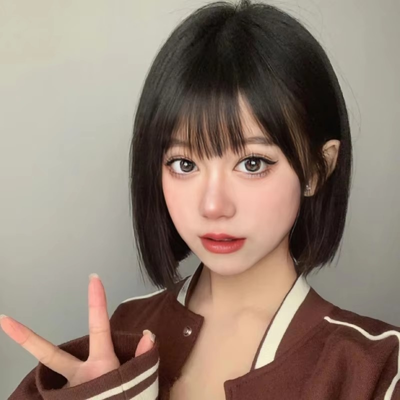 Fashionable Black Bob Haircut  - Synthetic Braided Wigs For Black Women 评论和价格