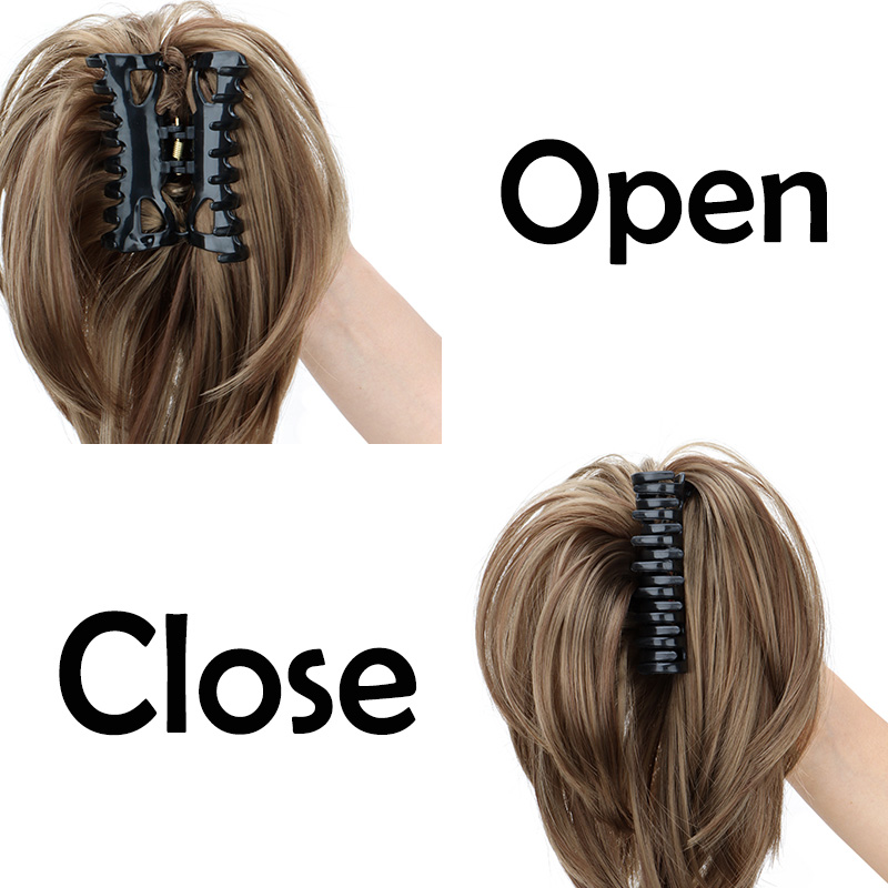 WIGSIN Synthetic Messy Bun Hai - Claw Clip Messy Bun Hair Piece 评论和价格
