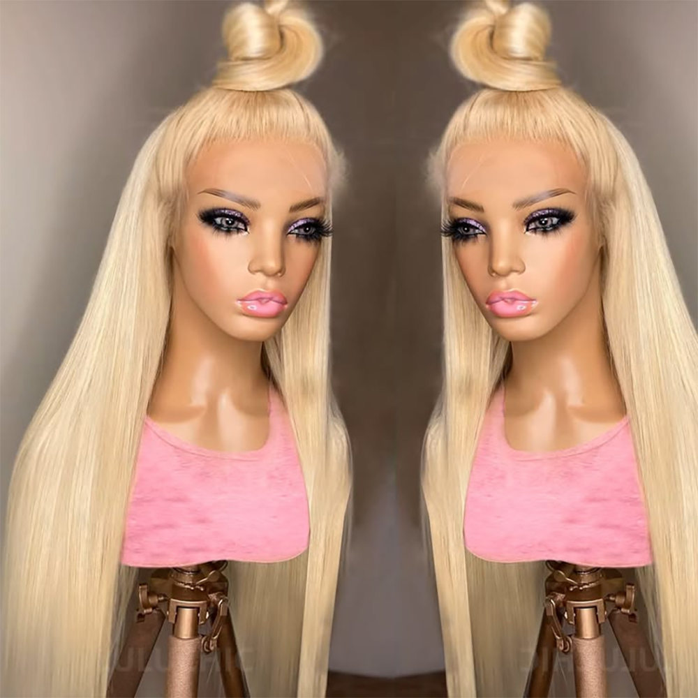 30 40 Inch 613 Honey Blonde Wi - 613 Blonde Body Wave Lace Front Wig 评论和价格
