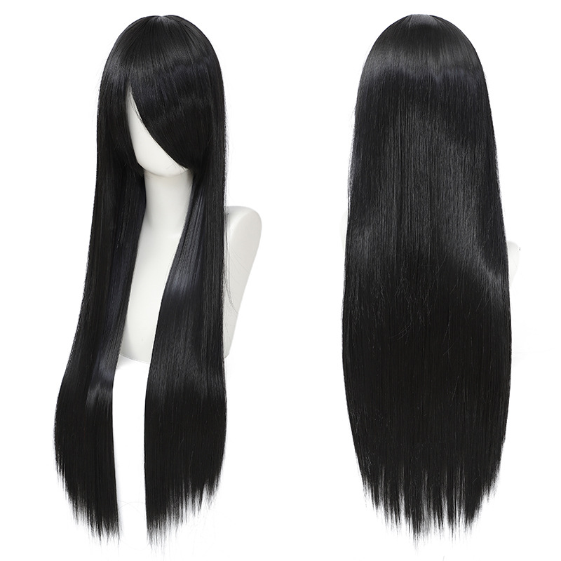 Colorful Long Straight Synthet - Synthetic Braided Wigs For Black Women 评论和价格