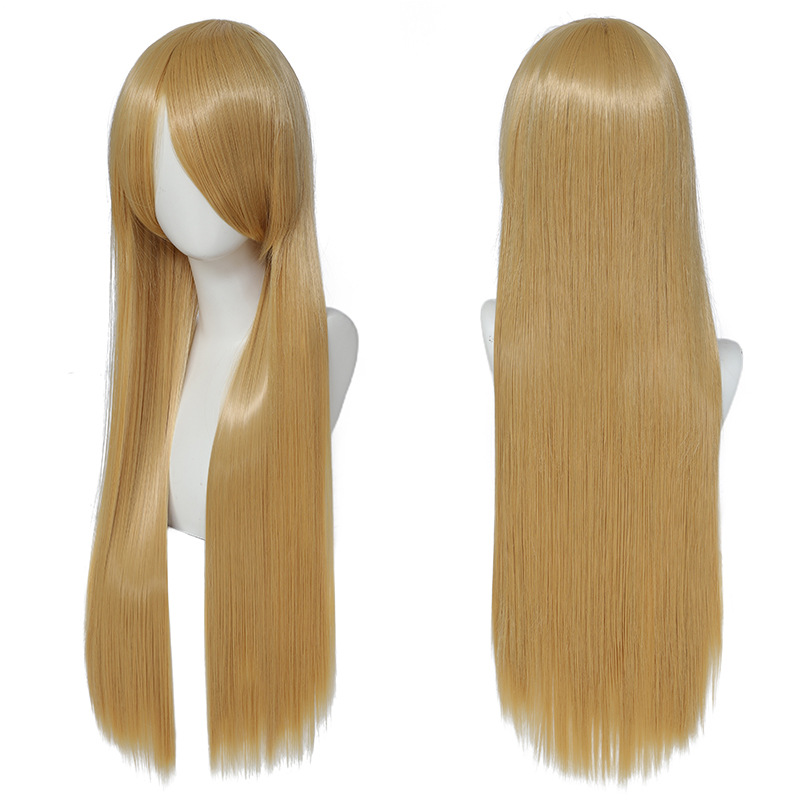 Colorful Long Straight Synthet - Synthetic Braided Wigs For Black Women 评论和价格
