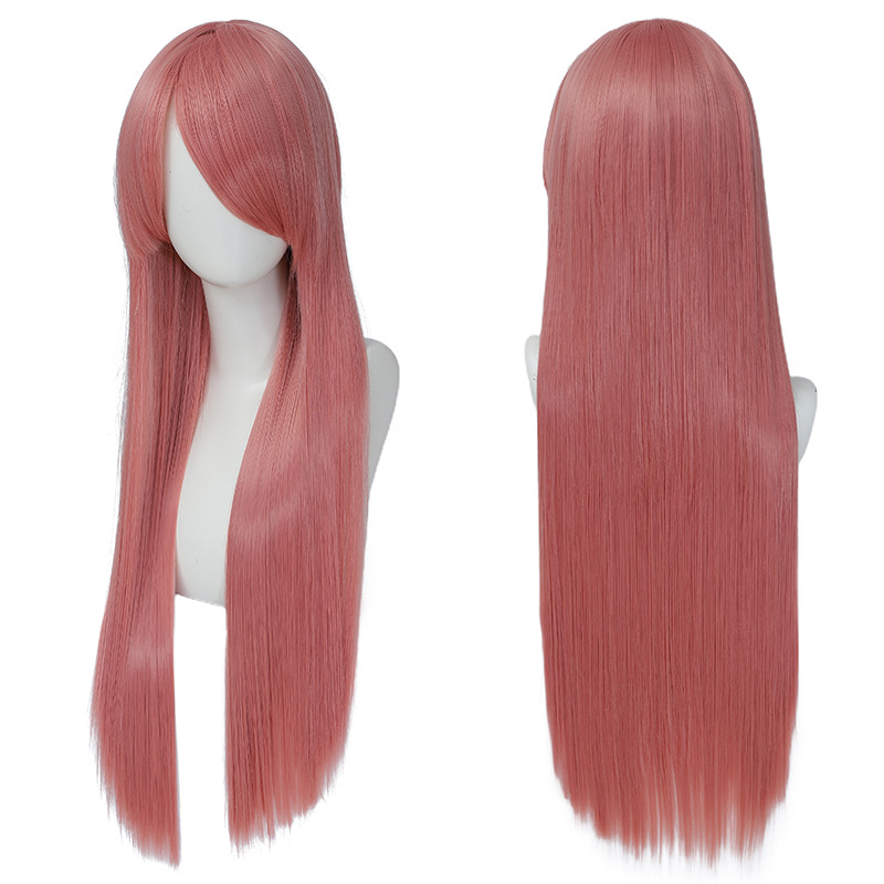 Colorful Long Straight Synthet - Synthetic Braided Wigs For Black Women 评论和价格