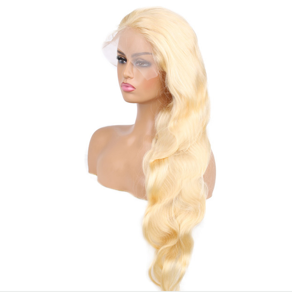 613 Blonde 13x6 HD Transparent - 613 Blonde Body Wave Lace Front Wig 评论和价格