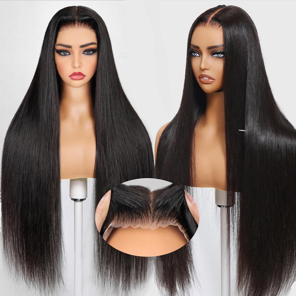 7x6 HD Glueless Straight Closu - Human Hair Wigs 评论和价格