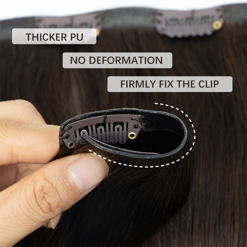 Invisible Thick PU Clip In Hum - Invisible Tape In Extensions Real Hair 评论和价格