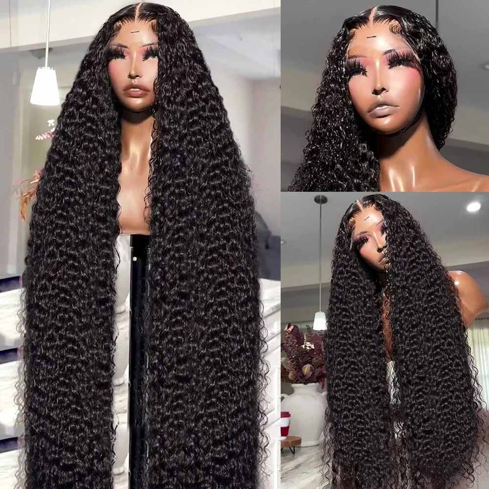 42 Inch Brazilian Virgin Human - Human Hair Wigs 评论和价格